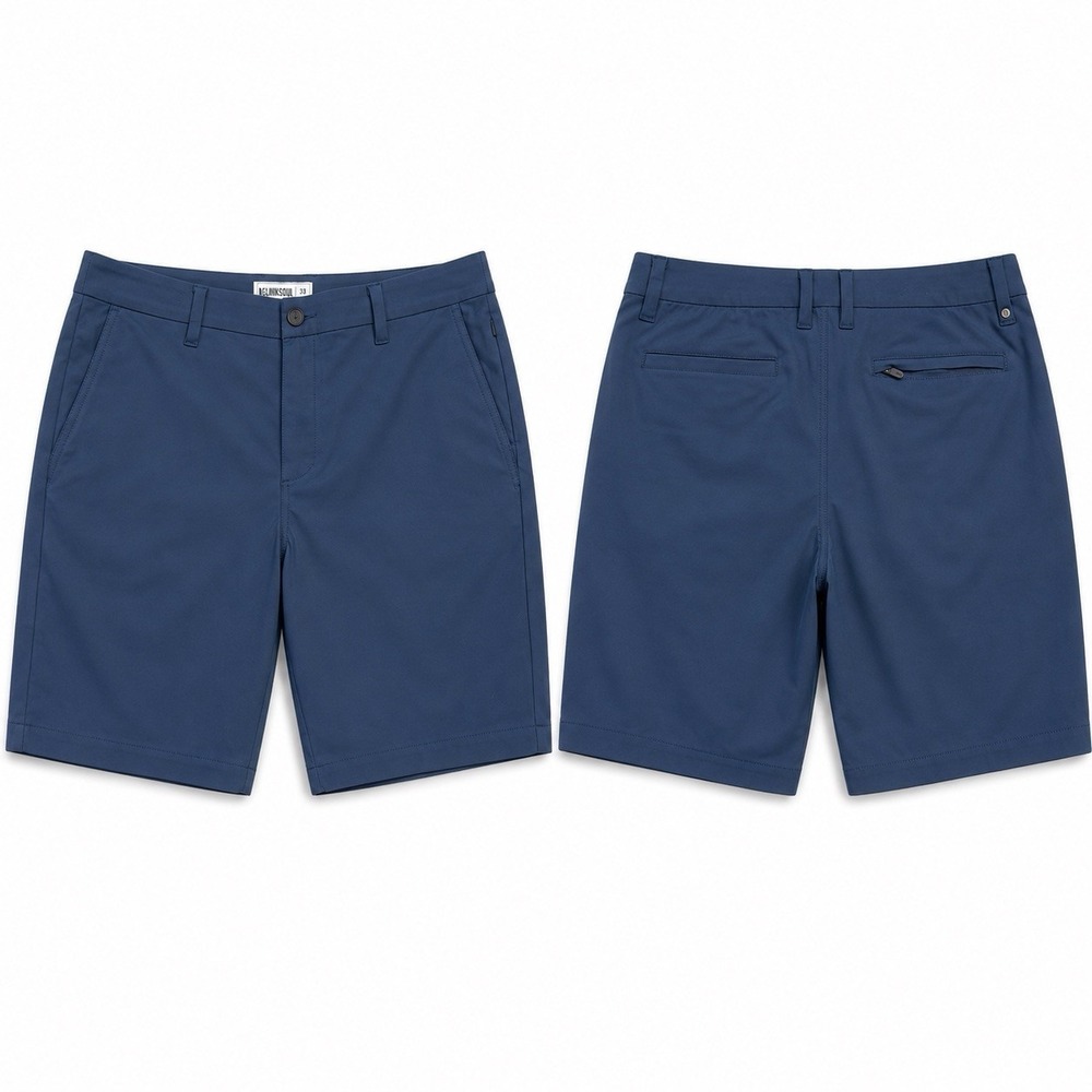 Linksoul Golf Shorts Mens 33 NAVY Lightweight Athletic Casual Performance